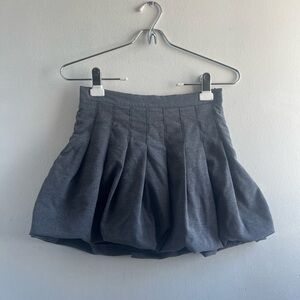 Grey Tennis Uniform Skirt